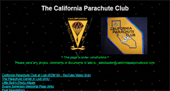 Desktop Screenshot of californiaparachuteclub.info